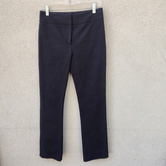 Veronica Beard Pants - VERONICA BEARD Women's Pants Size 2 Black Straight Leg Office Career Made USA